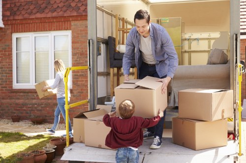 Removal truck hire service for local home moves in Harlington