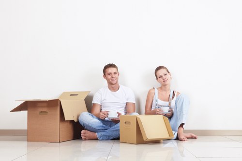 Responsible waste sorting and sustainable moving service in Harlington