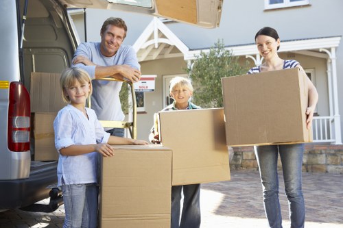 Flexible pricing for local moves in Harlington property areas