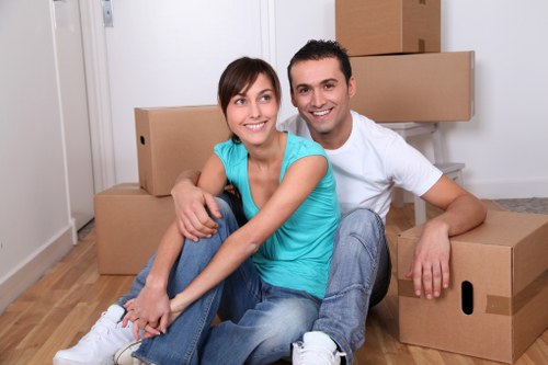 Office relocation planning for businesses in Harlington