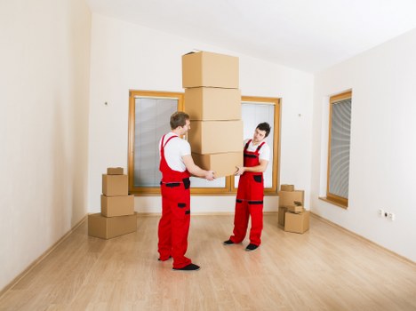 Local removal van helping with flat and home moves in Harlington